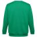 Sudadera Delta unisex de algodón y poliéster con interior cardado Verde detalle 40