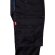Pantalón elástico bicolor fides con seis bolsillos funcionales Negro/Azul claro detalle 45
