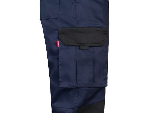 Pantalón sarga multibolsillos bicolor njord slim fit Azul detalle 19