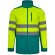Chaqueta soft shell bicolor hestia large alta visibilidad Verde/Amarillo