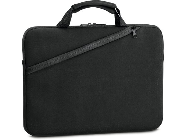 Maletín soft shell para ordenador personalizado negro Maletín soft shell para ordenador personalizado negro