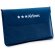 Almohadilla de viaje personalizada con funda azul
