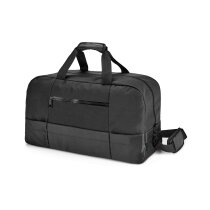 Bolsa gym Zippers Sport jacquard resistente negro