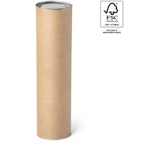 Caja cilíndrica boxie can nat chr l cartón fsc