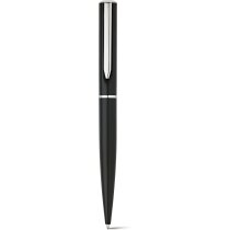 Bolígrafo elegante de metal en estuche personalizado negro
