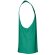 Camiseta sin mangas Ibiza de algodón cardado 140 g/m² Verde matizado detalle 4