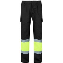 Pantalón de sarga bicolor VL Athena reflectante