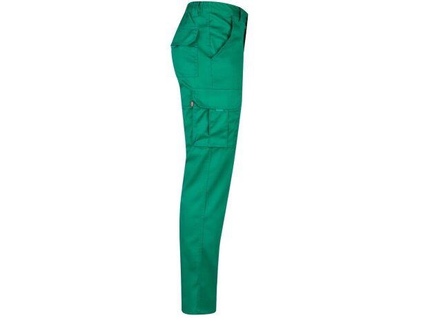 Pantalón lugh multibolsillos elástico con bolsillos de fuelle Verde detalle 30