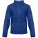 Chaqueta polar Helsinki con cremallera y bolsillos Azul royal detalle 11