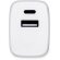 Adaptador de corriente Wegener con usb-a 18w y usb-c 20w Blanco detalle 5