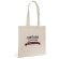 Bolsa color crudo para serigrafia natural claro