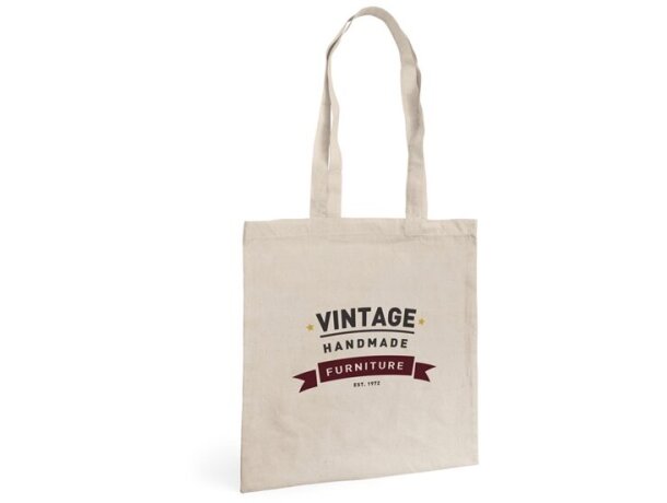Bolsa color crudo para serigrafia natural claro