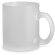 Kenny ii. taza de vidrio 340 ml blanco