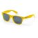 Gafas personalizada de sol de colores uv 400 amarillo