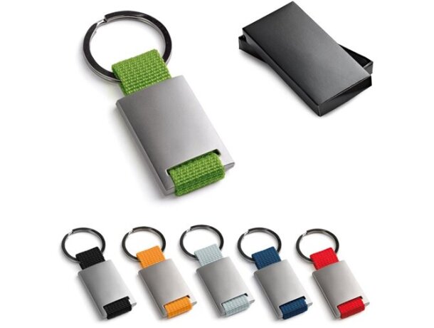 Llavero colores de metal