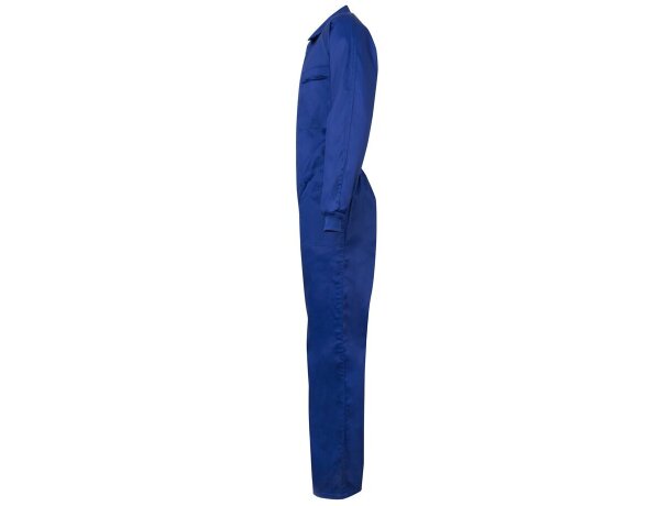 Mono de sarga yama con cremallera doble cursor y bolsillos Azul royal detalle 18