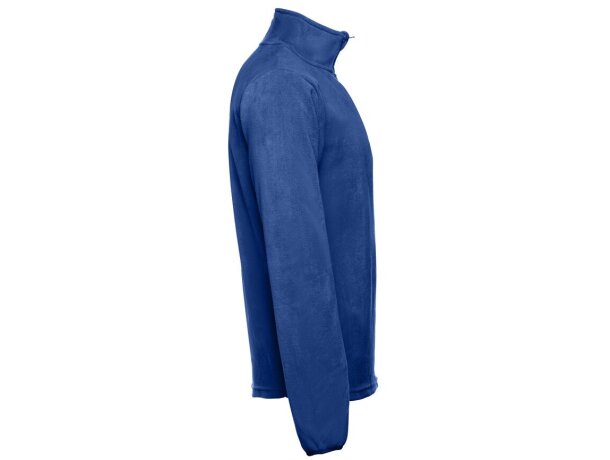 Polar vienna unisex de poliéster con cremallera de 1/4 Azul royal detalle 7