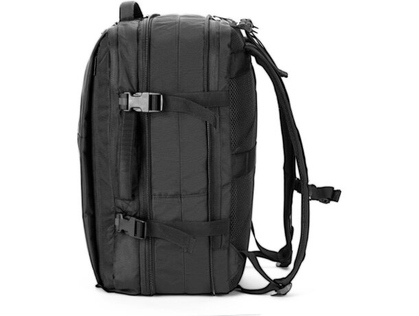 Mochila Dallas de poliéster reciclado 600D para portátil de 17.3” Negro detalle 5