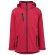Chaqueta softshell infantil Zagreb Kids con capucha desmontable Rojo