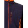 Chaqueta polar bicolor Geras con cinco bolsillos y cremallera Azul marino/Naranja detalle 36