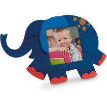 Portafotos de madera motivos de animales personalizado azul Portafotos de madera motivos de animales personalizado azul