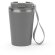 Vaso térmico Spitz de acero inoxidable reciclado con acabado mate Gris