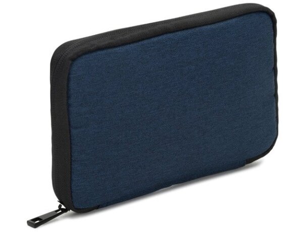 Bolsa organizadora Newcastle de poliéster reciclado 600D Azul detalle 6