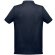 Polo berlin piqué de hombre con cuello y mangas en canalé Azul marino detalle 6