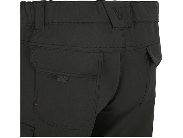 Pantalones nymphs de sarga elastica multiestiramiento 8 bolsillos Verde militar detalle 20