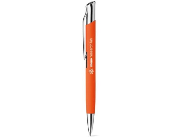 Olaf soft. bolígrafo de aluminio naranja