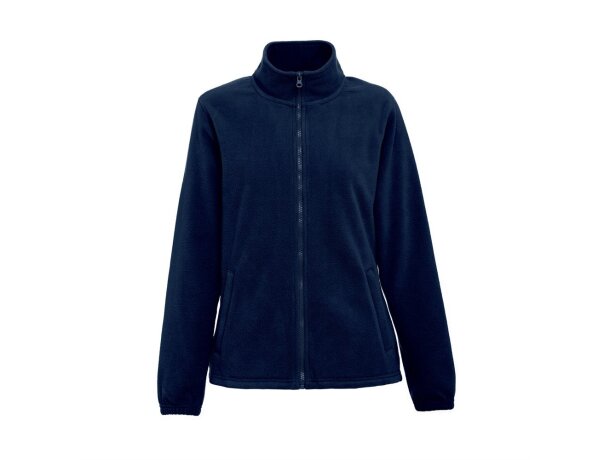 Chaqueta polar Gama Women con cremallera y bolsillos Azul detalle 11