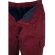 Pantalón de sarga bicolor VL Athena con bandas reflectantes Burdeos/Amarillo detalle 7