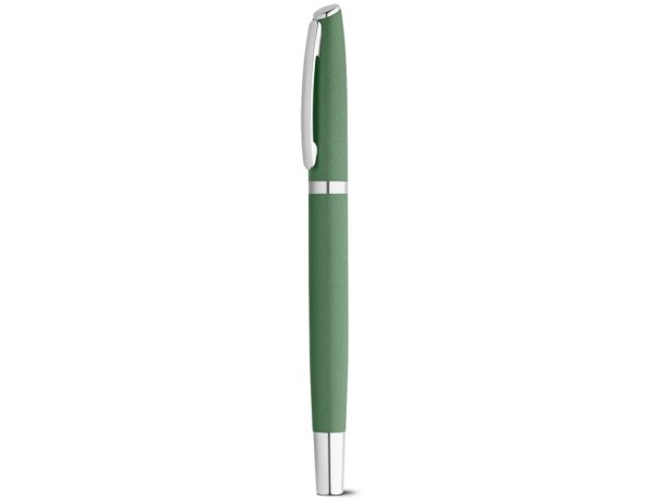 Set Re-lando roller y bolígrafo en aluminio reciclado 100% rAL Verde detalle 19