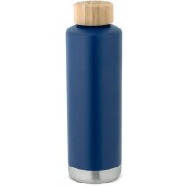 Botellas térmicas acero inoxidable y con tapa de bambú Botellas térmicas acero inoxidable y con tapa de bambú