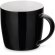Taza de ceramica para café de 370 ml negro