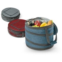Bolsa nevera personalizada barata con cremallera doble y abrebotellas eva