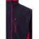 Chaqueta polar bicolor Geras con cinco bolsillos y cremallera Azul marino/Rojo detalle 26