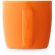 Taza Comander de ceramica para café de 370 ml Naranja detalle 8