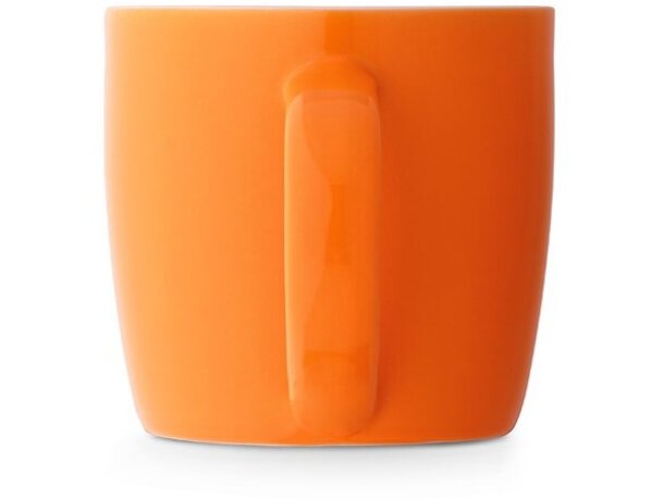 Taza Comander de ceramica para café de 370 ml Naranja detalle 8