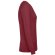 Jersey de punto cuello v mujer Milan Women Burdeos detalle 11