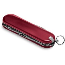 Navaja multiusos de plástico y metal personalizada burdeos Navaja multiusos de plástico y metal personalizada burdeos