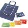 Bolsa plegable con ribete blanco