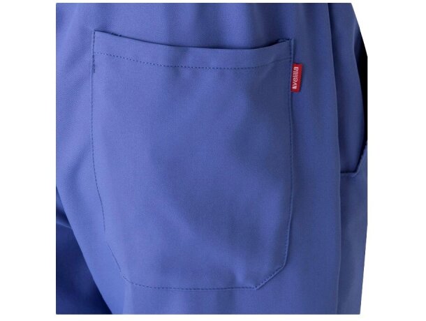Pantalon freyr microfibra repelente a líquidos unisex sanitario Azul detalle 55