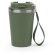 Vaso térmico Spitz de acero inoxidable reciclado con acabado mate Verde militar