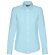 Camisa Thc Tokyo Women oxford para mujer Azul claro detalle 3