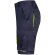 Bermudas Hemera bicolor multibolsillos con cinturilla elástica Azul marino/Amarillo detalle 27