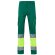 Pantalón elástico multibolsillos Zeus large alta visibilidad Verde/Amarillo