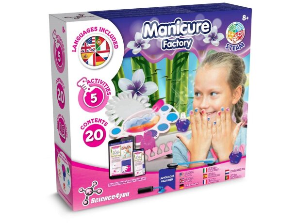 Kit de manicura educativo Manicure Studio para niños creativos detalle 1