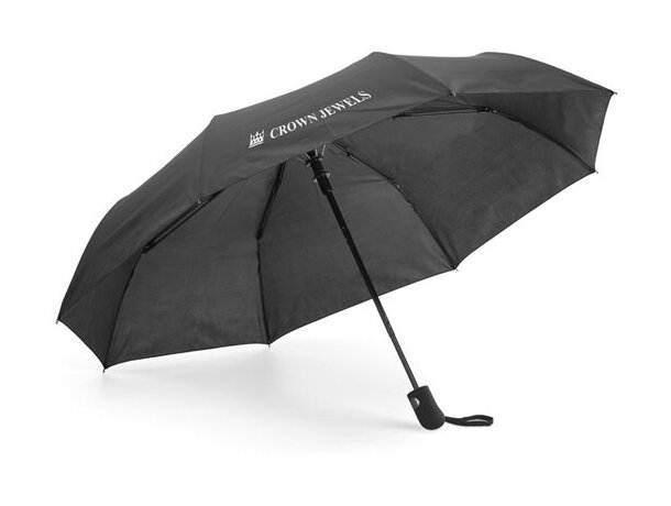 Paraguas Jacobs plegable con goma negro
