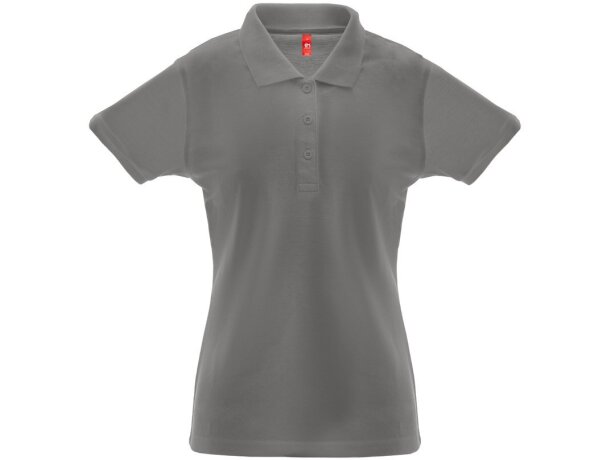 Polo Berlin Women piqué algodón corte cinturón para mujer Gris detalle 13